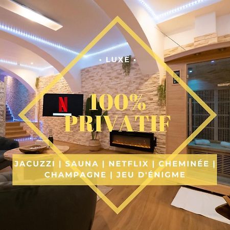 Le Spa De La Cathedrale - Jacuzzi - Sauna - Champagne - Netflix - Wifi تروي المظهر الخارجي الصورة